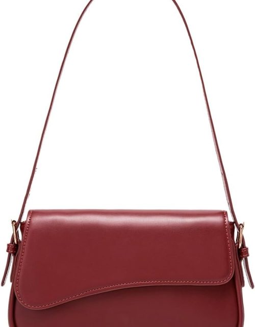 Underarm Shoulder Bag for Women Trendy Purse Vegan Leather Hobo Handbags Clutch Crossbody Bag